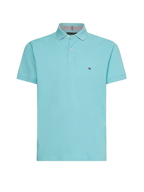 Tommy Hilfiger Polo Uomo, Acqua Artico, L