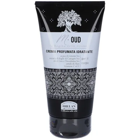 Helan, M Oud - Crema Corpo Idratante Pelle Secca Nutriente con Vitamina C e Vitamina E