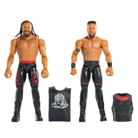Mattel WWE Main Event - Jacob Fatu e Tama Tonga Series 24, set Showdown da collezione con
