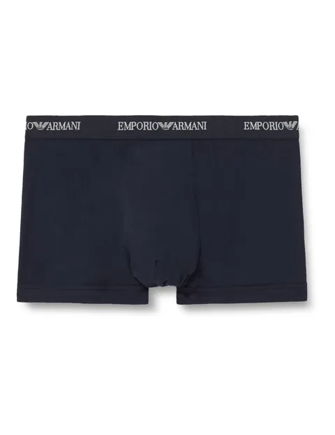 Emporio Armani Man's Core Logoband - Boxer da Uomo, Confezione da 3, Blu, M, Armani