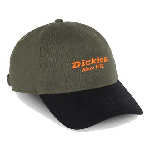 Dickies Unisex - Adulto, Cappello in twill, Muschio, OS