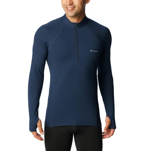 Columbia Midweight Stretch, Maglia a Maniche Lunghe con Cerniera Corta, Uomo, Fall Winter