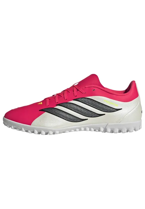 adidas Unisex Club Turf Football Shoes, Lucid Red/Core Black/Ftwr White, 47 1/3 EU