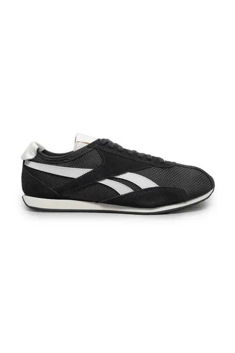 Reebok Sneaker Unisex R400, Gesso Nero Lavato, Stile Vintage, Taglia 40