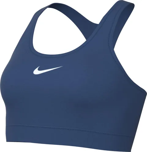 Nike Swsh Med SPT Reggiseno Sportivo Court Blue/White XS