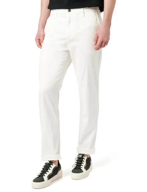 Boss Trousers_Flat Chino_Tapered 10242156 01 - Pantaloni da Uomo, Naturale 106, 30W / 32L