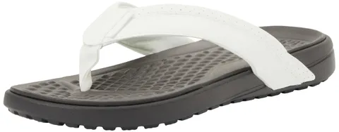 Crocs Infradito Yukon Surf da uomo, colore nero sabbia/bianco, taglia 42, Nero Sabbia