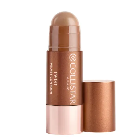 Collistar Twist Velvet Contouring Viso Stick, Finish Opaco Naturale, per Scolpire e