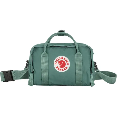 Fjällräven borsa a tracolla marsupio Kånken Crossbody Frost Green grigio-verde