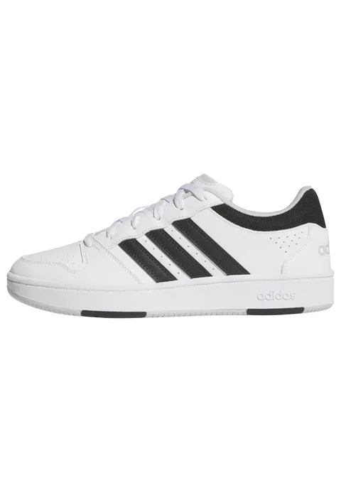 adidas Uomo Hoops Classic Shoes, Ftwr White/Core Black/Grey One, 40 2/3 EU