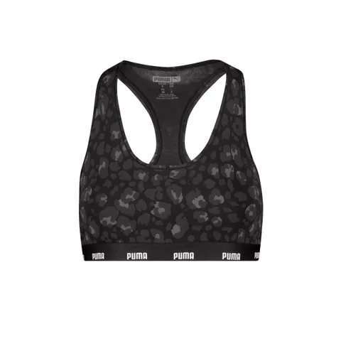 PUMA Donne Stampate Racer Back Top 1P, Nero (Black Combo), XS