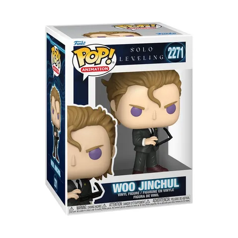 Funko POP! Animation: Solo Leveling Season 1- Woo Jinchul - Figura in vinile da