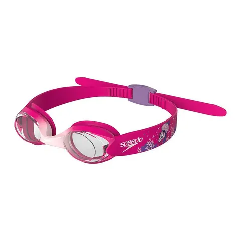 Speedo Unisex bambini Occhialini da nuoto Illusion | Aderenza sicura | Anti-appannamento