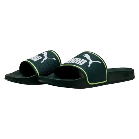 PUMA Sandalo Leadcat 2.0Slide unisex, Green Terrain PUMA - Luce bianca frizzante, 46 EU