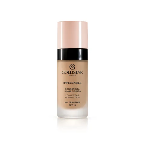 Collistar Impeccabile Fondotinta Lunga Tenuta, No Transfer, SPF 15, Idratazione Immediata
