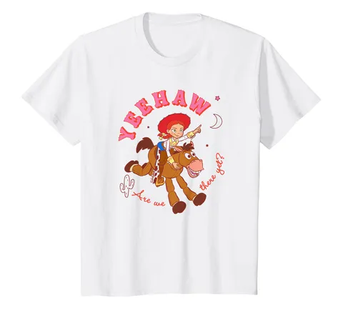 Bambino Pixar Toy Story Jessie Heeyaw Bullseye Maglietta