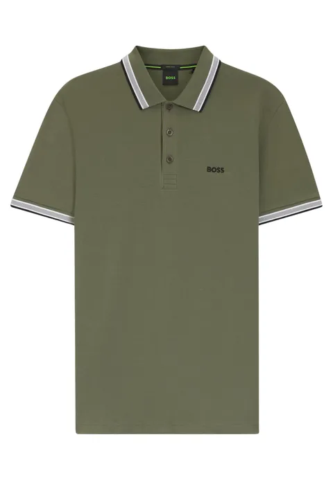 Boss Polo da Uomo, Dark Beige 258, M