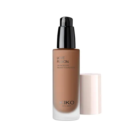 KIKO Milano Love Fusion 24H Moisture Radiant Foundation 8WG, Fondotinta Idratante A Lunga