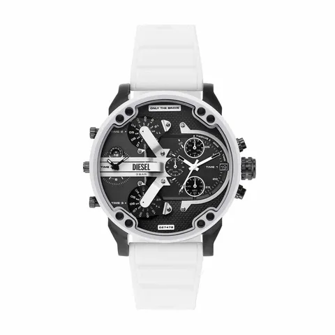 Diesel Orologio Analogico al Quarzo Uomo con Cinturino in Silicone DZ7478