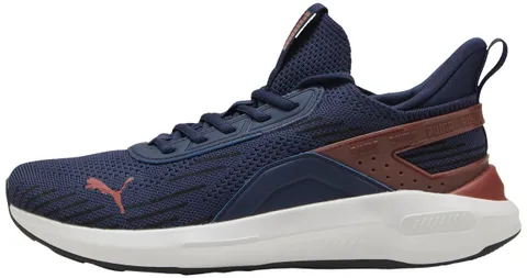 Puma Scarpe da Corsa Softride Enzo 5 Hype Unisex, Puma Navy Bordeaux Rosso Piuma Grigio