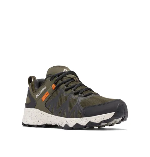 Columbia Peakfreak 2 Outdry, Scarpe da Trekking Basse Uomo, Deep Olive/Desert Sun , 42.5