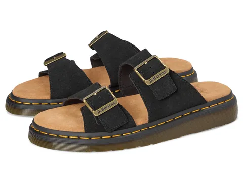 Dr. Martens Ciabatte da uomo in nero, Nero, 44 EU
