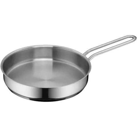 WMF Mini Padella Piccola, Acciaio Inossidabile Lucido Cromargan, Non Rivestita, A
