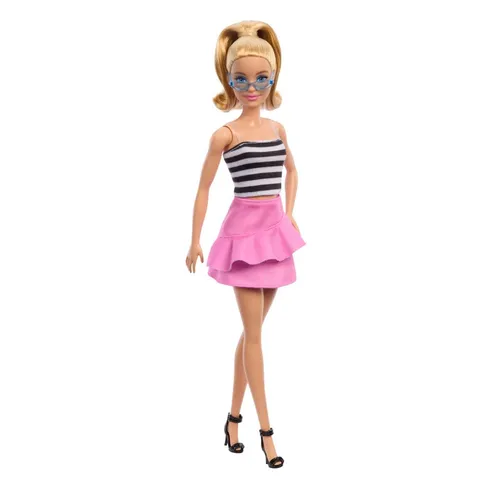 Barbie - Fashionistas n. 213 da collezione 65° Anniversario, bambola bionda con top a