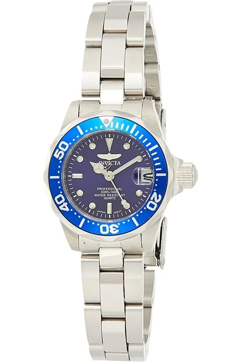 Invicta Pro Diver Orologio da Donna in acciaio inossidabile con movimento Quarzo - 24mm