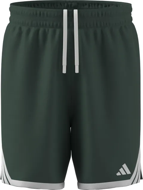adidas Uomo M Everyday PRO Bball Short Shorts, Team Dark Green/White, M