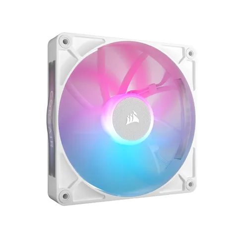 CORSAIR iCUE LINK RX140 RGB Ventola PWM da 140 mm - Cuscinetto a Cupola Magnetica - Ventola Singola - Bianco