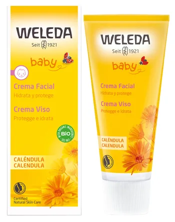 Weleda Baby Crema Viso Calendula, 50 ml