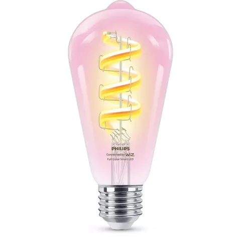 Philips Smart LED Edison Filament - Illuminazione LED intelligente - Luce colorata e