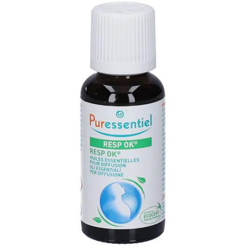 Puressentiel Oli Essenziali per Diffusione Resp OK 18 Oli essenziali 30 ml