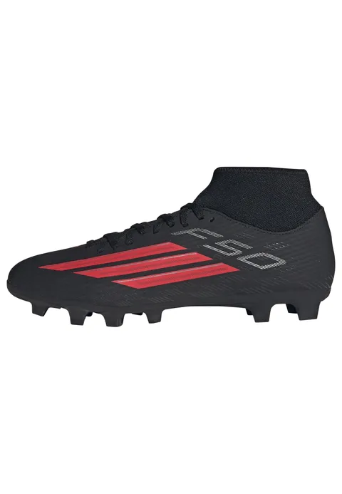 adidas Unisex - Adulto F50 Club Mid Cut Firm Ground/Multi Ground Football Boots, Core