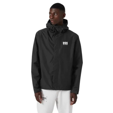 Helly Hansen Uomo Giacca Seven J, Nero, 4XL