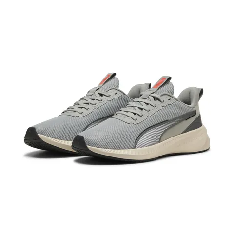 Puma Flyer Lite 3 - Scarpe per Jogging su Strada Unisex, Alpine Snow-Flat Light Gray-Puma