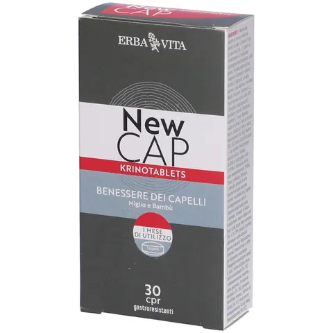 ERBA VITA Newcap Krino Tablets integratore alimentare a base di Miglio per il benessere