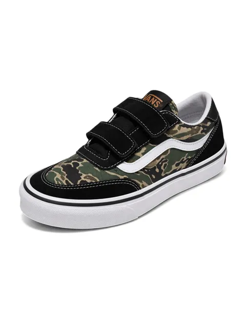 Vans Brooklyn LS V, Camo Nero