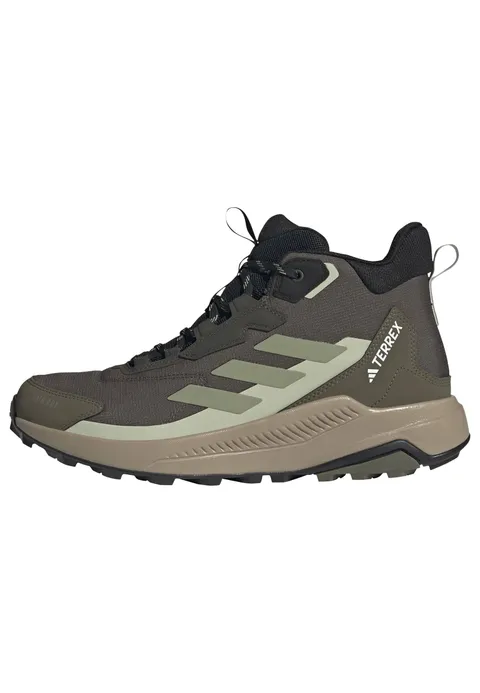 adidas Uomo Terrex Anylander Mid Rain.Rdy Hiking Shoes, Shadow Olive/Tent Green/Halo