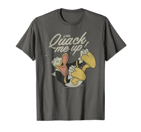 Disney Mickey and Friends Donald Duck You Quack Me Up Maglietta