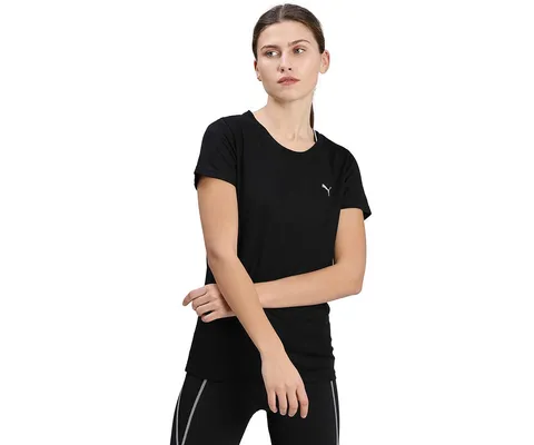 PUMA Performance TEE W Tee Women's , Puma Black M