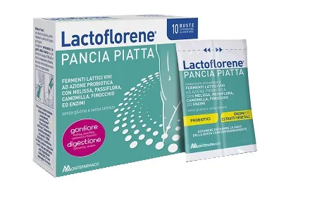 Montefarmaco Otc Lactoflorene Pancia Piatta 10 Bustine