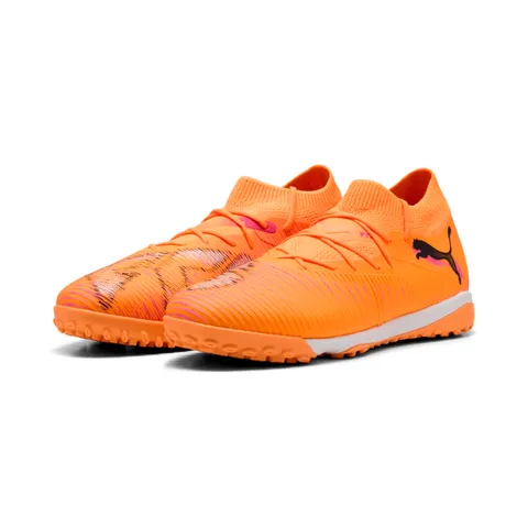 Puma Scarpe da Calcio Unisex Future 8 Match TtSoccer, Heat Fire Puma Black Ravish, 44.5 EU