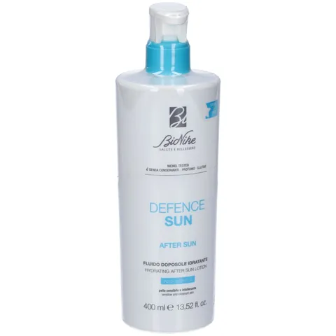 Bionike Defence Sun - Fluido Doposole Corpo Idratante per Pelli Sensibili e Intolleranti