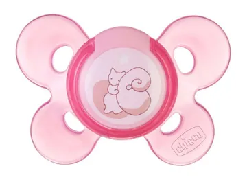 Chicco PhysioForma ciuccio 0-6 mesi silicone rosa