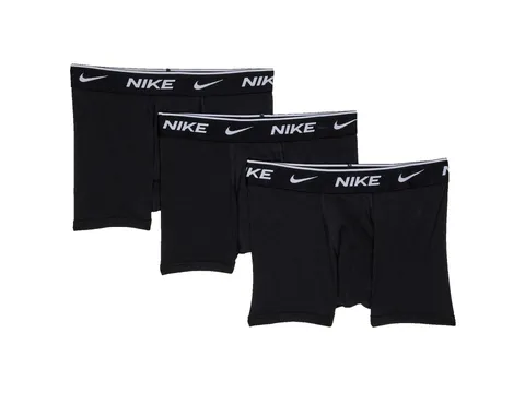 Nike E Day Cotone Stretch 3 Boxer per Bambino Black 13/15 Anni