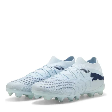 PUMA Scarpa da Calcio Unisex Future 9 Match FG/AG, Gioiello Blu-Blu Icy, Taglia 39