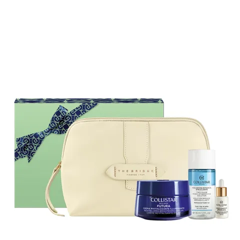 Collistar Cofanetto Regalo Donna, Crema Viso Futura Antirughe, con Pochette