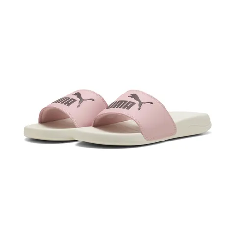 PUMA Sandalo Popcat 20Slide Unisex, Rosy Outlook Neve alpina marrone cioccolato, 46 EU